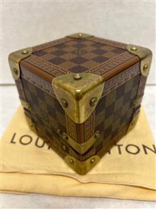 Sold at Auction: LOUIS VUITTON COFFRET MERVEILLES GM DAMIER JEWELRY BOX  TRUNK N48051
